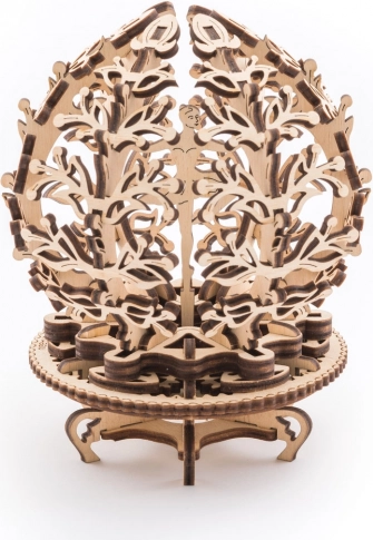 Træ mekanisk 3D-puslespil blomst UGEARS (101 dele)