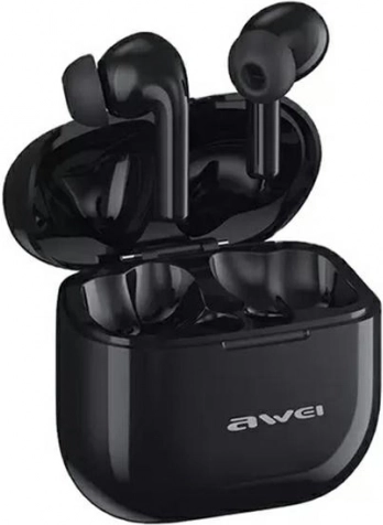 Trådløse stereo Bluetooth-hovedtelefoner AWEI T1 Pro sort