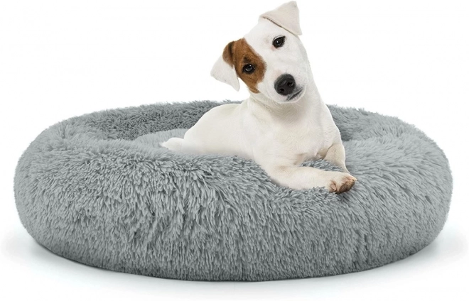 Universal plysbetræk til hunde og katte, 60 cm - lysegrå