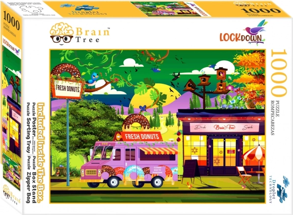 Brain Tree puslespil Lockdown 1000 brikker
