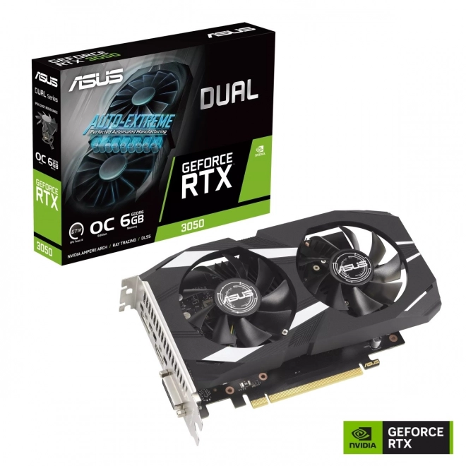Grafikkort ASUS GeForce RTX 3050 Dual OC 6GB GDDR6