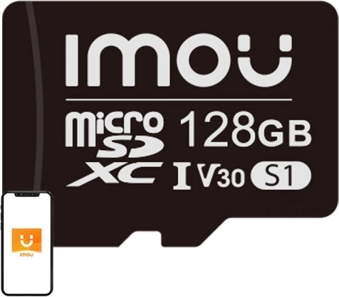 IMOU microSD-hukommelseskort 128 GB UHS-I U3 V30