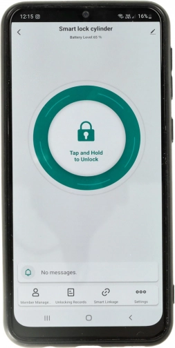 Smart styring via app