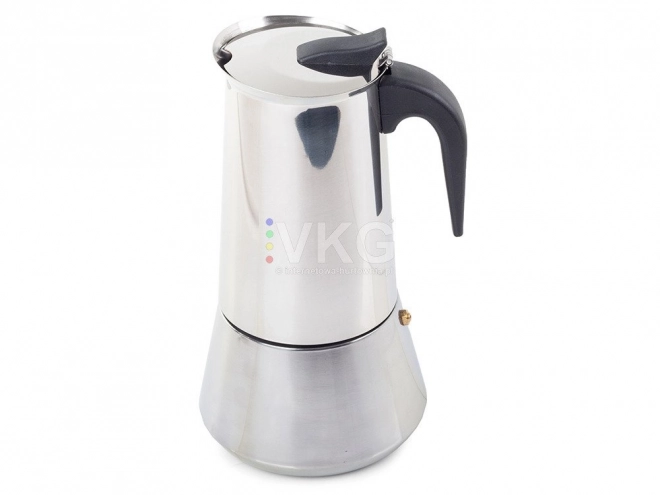 Italiensk moka kaffekande 12 kopper 600 ml rustfrit stål