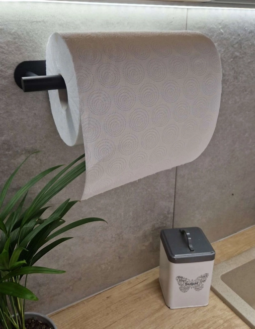 Sort holder til papirhåndklæder