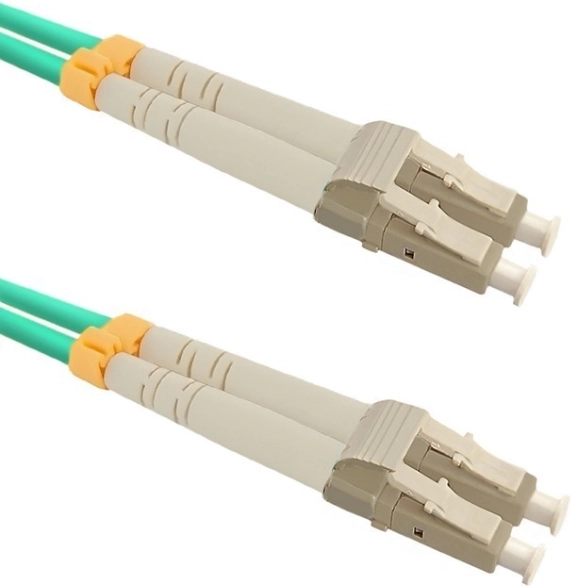 Optisk patchcord LC/UPC - LC/UPC | Multimode | OM4 | Duplex | 2 m