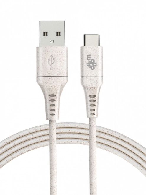 Økologisk USB-C kabel 1m 2.0 3A