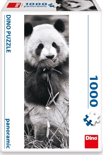 Panoramabillede med panda