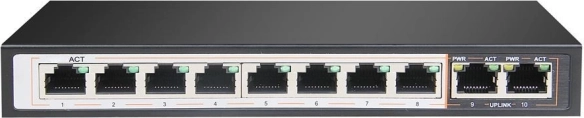 Extralink Perses 8-port Gigabit PoE-switch