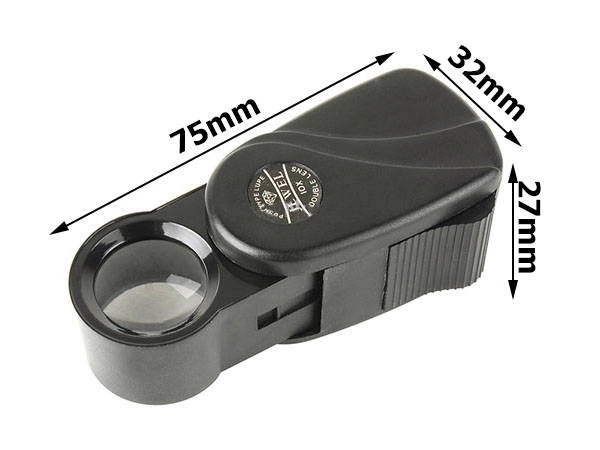Lommelygte 10x 20 mm JUBILERS