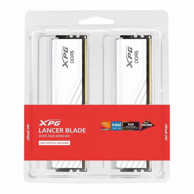 XPG Lancer Blade DDR5 32GB RGB Hvid Hukommelse