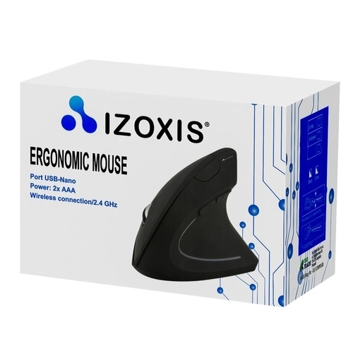 Trådløs vertikal mus Izoxis 21799