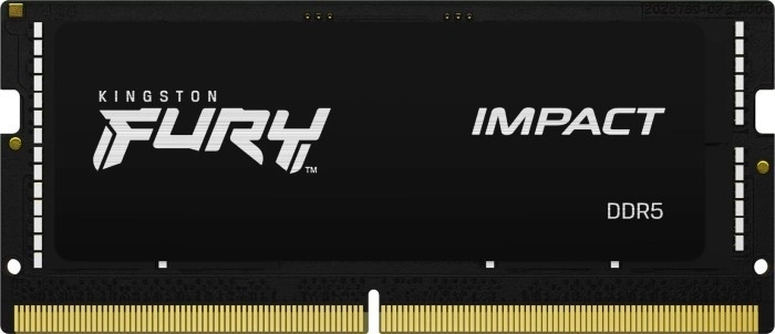 Hukommelse DDR5 SODIMM KINGSTON FURY Impact 16 GB 4800 MHz CL38