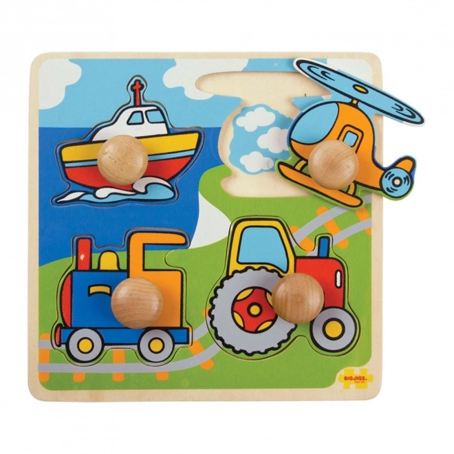 Indsætningspuslespil transport