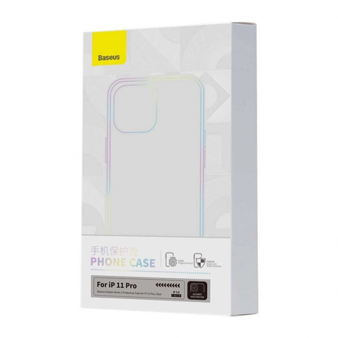 Gennemsigtigt cover Baseus Simple til iPhone 11 Pro