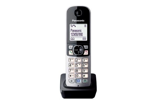 Panasonic trådløst telefonudvidelsessæt sort