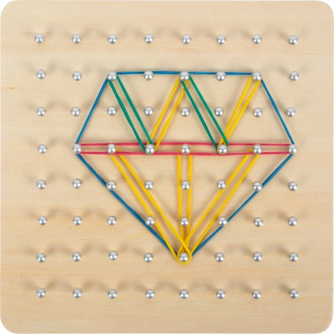 Small Foot Træbræt Geoboard