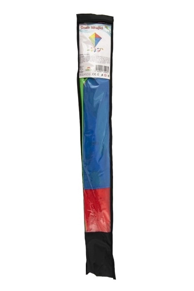 Farverig flyvende drage af nylon 70x60 cm