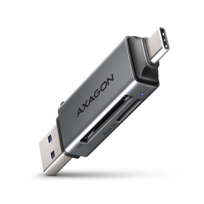 Eksternt kortlæser CRE-DAC USB3.2 Gen 1 Type-C + Type-A SD/microSD
