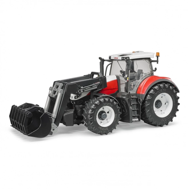 Bruder traktor Steyr Terrus CVT med frontlæsser
