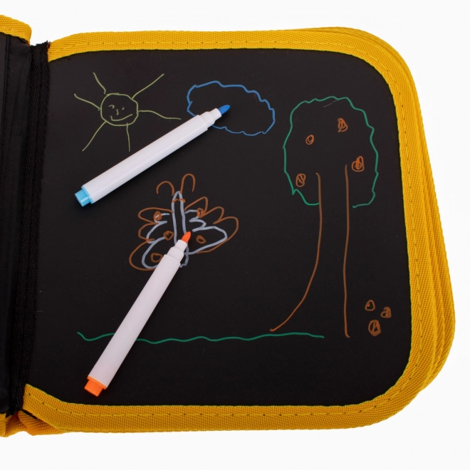 Bærbar tavlenotebook - gul