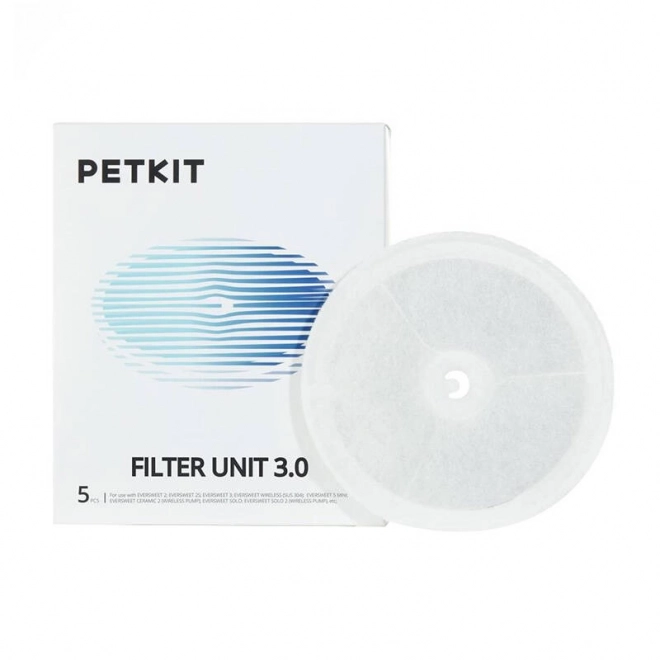 Erstatningsfiltre til PetKit Eversweet springvand 5 stk