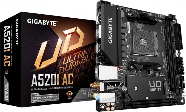 AMD A520 bundkort Mini-ITX Ultra Durable