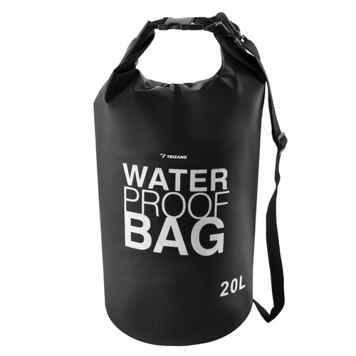 Vandtæt taske 20L sort 23566