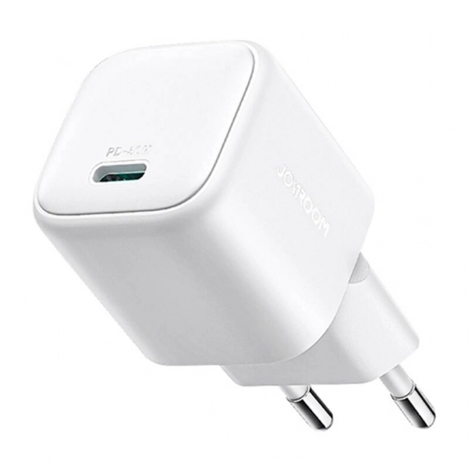 Joyroom miniatur oplader 30W GaN hvid