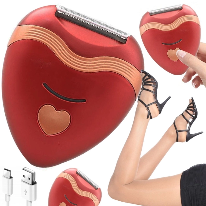Kvindelig krops-epilator USB