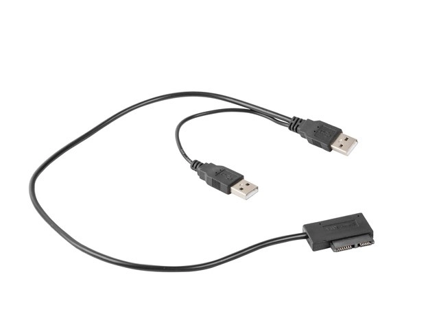 USB til SATA Slim SSD Adapter på kabel