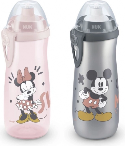 NUK FC sportsflaske Mickey Mouse 450 ml grå