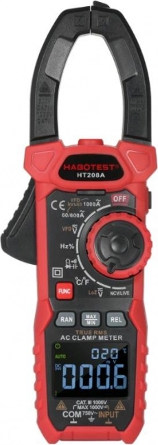 Digital tangmultimeter Habotest HT208A True RMS
