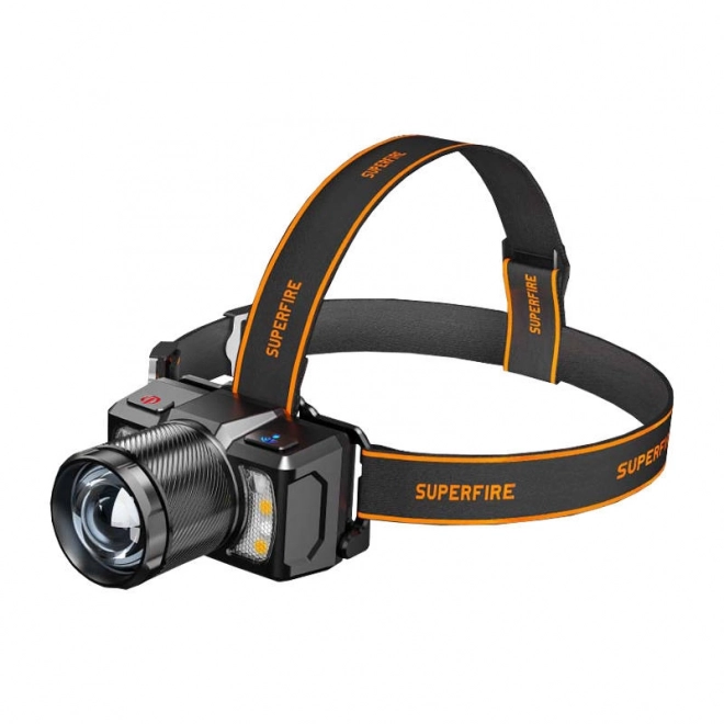 Forlygte Superfire HL25, 700 lm, USB-C