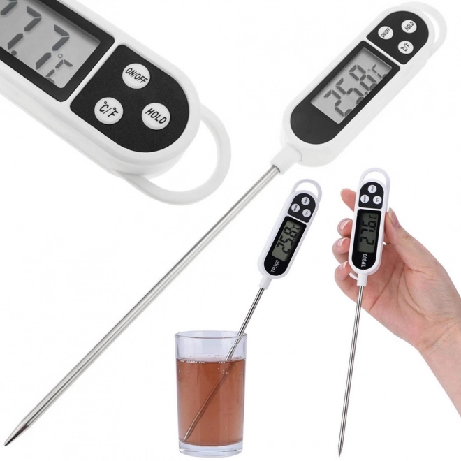 Digitalt køkkentermometer med probe