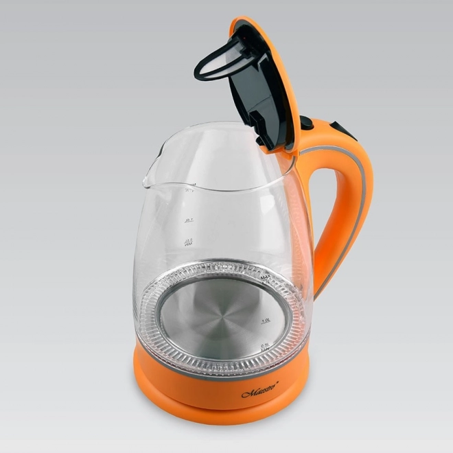 Glaskande til hurtigopvarmning 1,7 l 2000 W MR-064-ORANGE