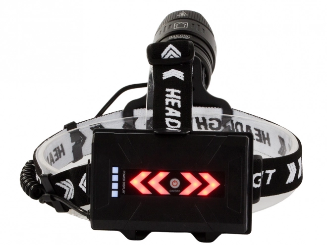 Professionel pandelampe med LED Cree XHP360 Powerbank Zoom fra Bailong