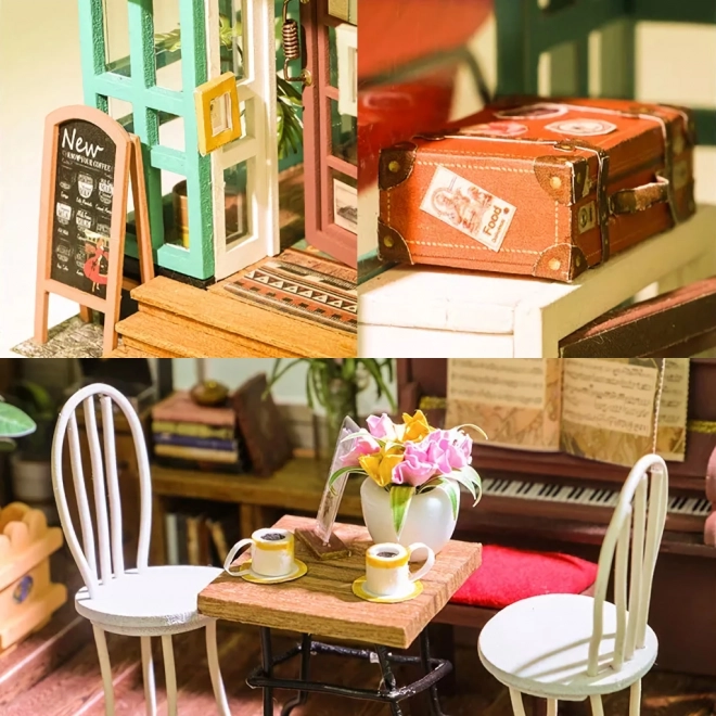 Simons Café - DIY Miniature café i dukkehus