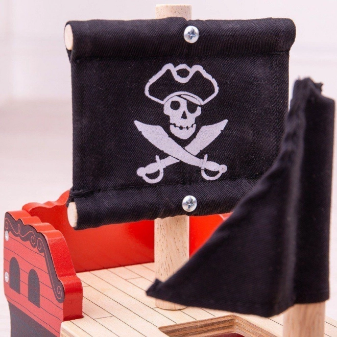Piratgalære Bigjigs Rail