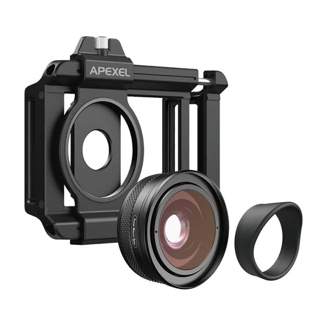 Makrolinse 10-20x til smartphone / telefon Apexel ZM-100, F1.05