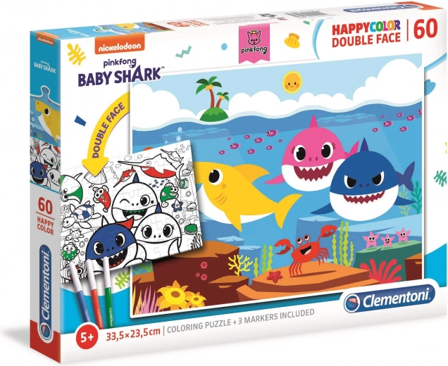 Dobbelt sjov: puslespil og maleark