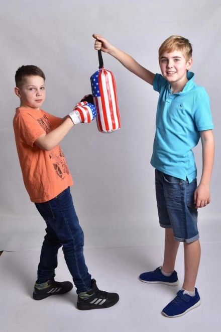 Boksepude og handsker