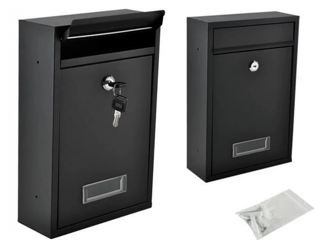 Postkasse - Sort