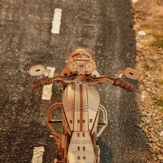Motorcykel Cruiser LK504 - 3D træbyggesæt