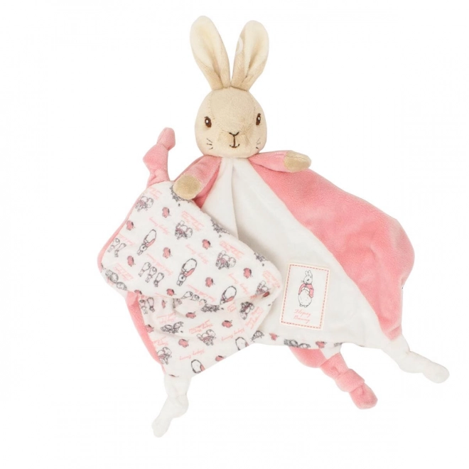 Rainbow Plysbamse nusseklud kanin Flopsy lyserød