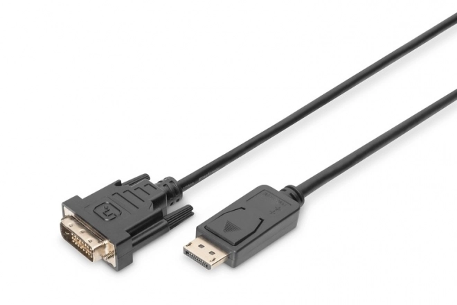 DisplayPort til DVI-D-kabel med låsemekanisme 2m