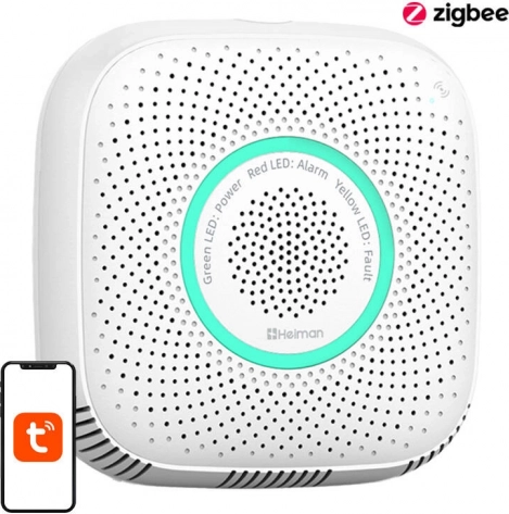 Heiman Tuya Wi‑Fi detektor for naturgaslækage