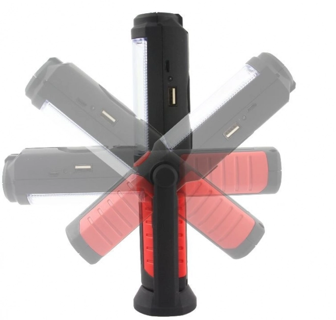 Værkstedslampe 3-i-1 LED COB genopladelig