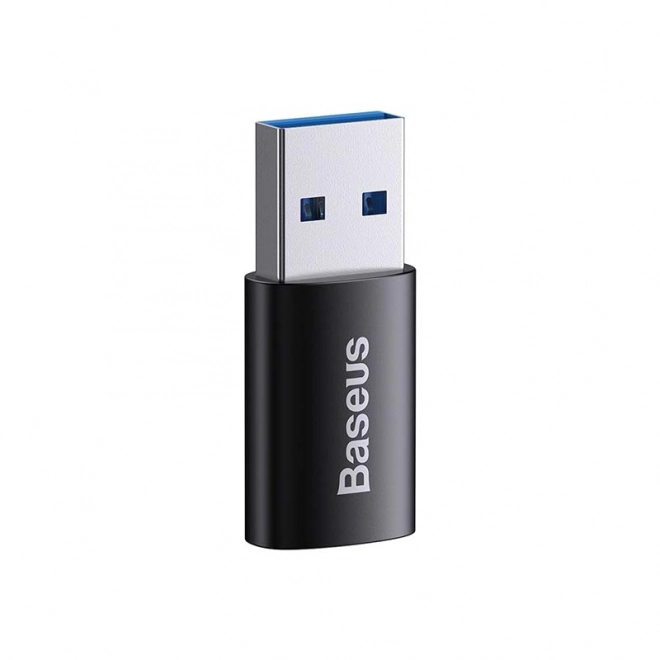 Adapter Baseus USB-A til USB-C – Sort
