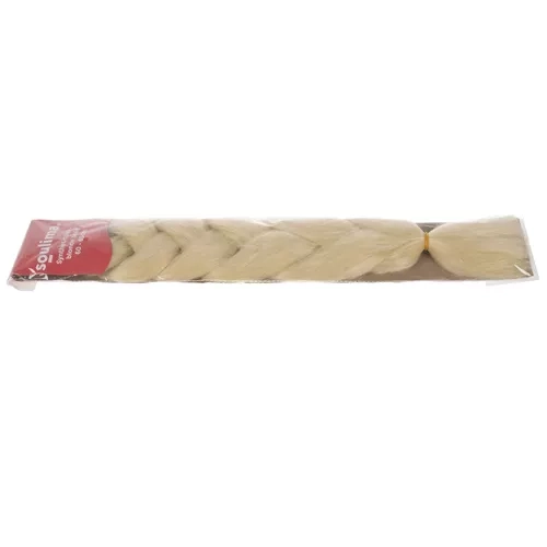 Syntetiske hår fletninger blond Soulima 23556